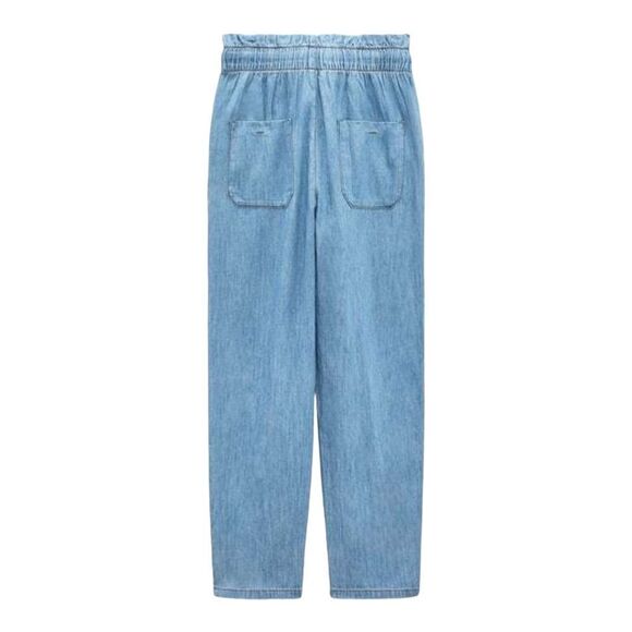 ZARA | Blue | HIGH RISE Z1975 PAPERBAG JEANS - Picture 3 of 9